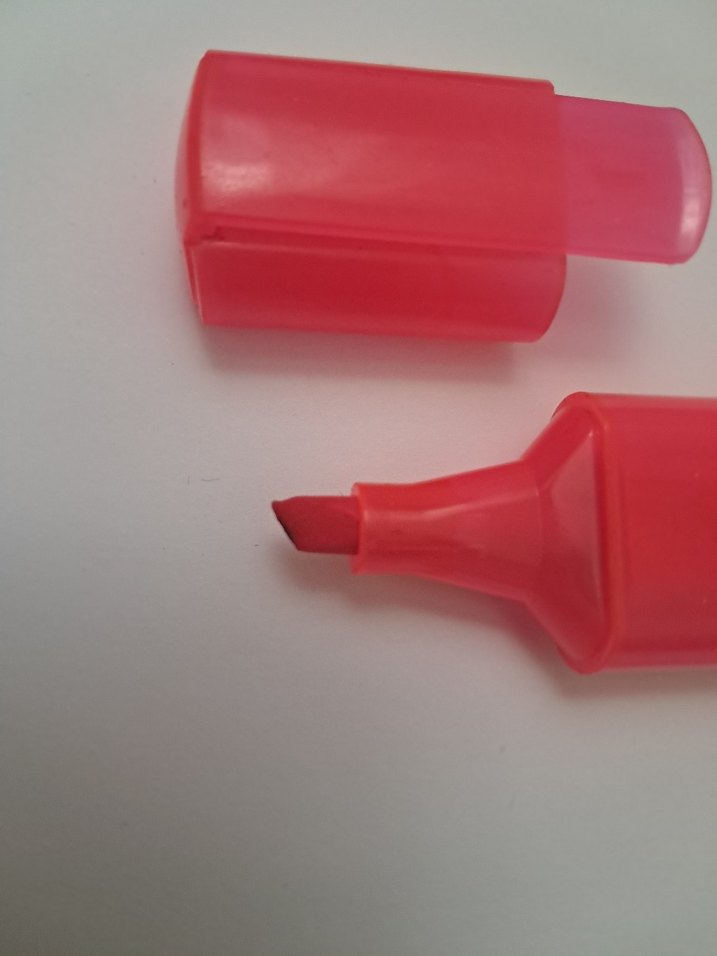 Faber Castell Kırmızı Fosforlu Kalem - Görsel 3