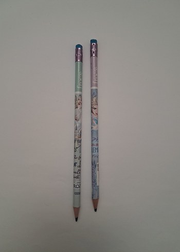 Pastel Renkli Karakterli Kurşun Kalem Seti