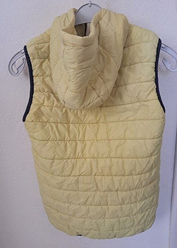 Sarı Kapüşonlu Erkek Çocuk Yeleği - Görsel 3