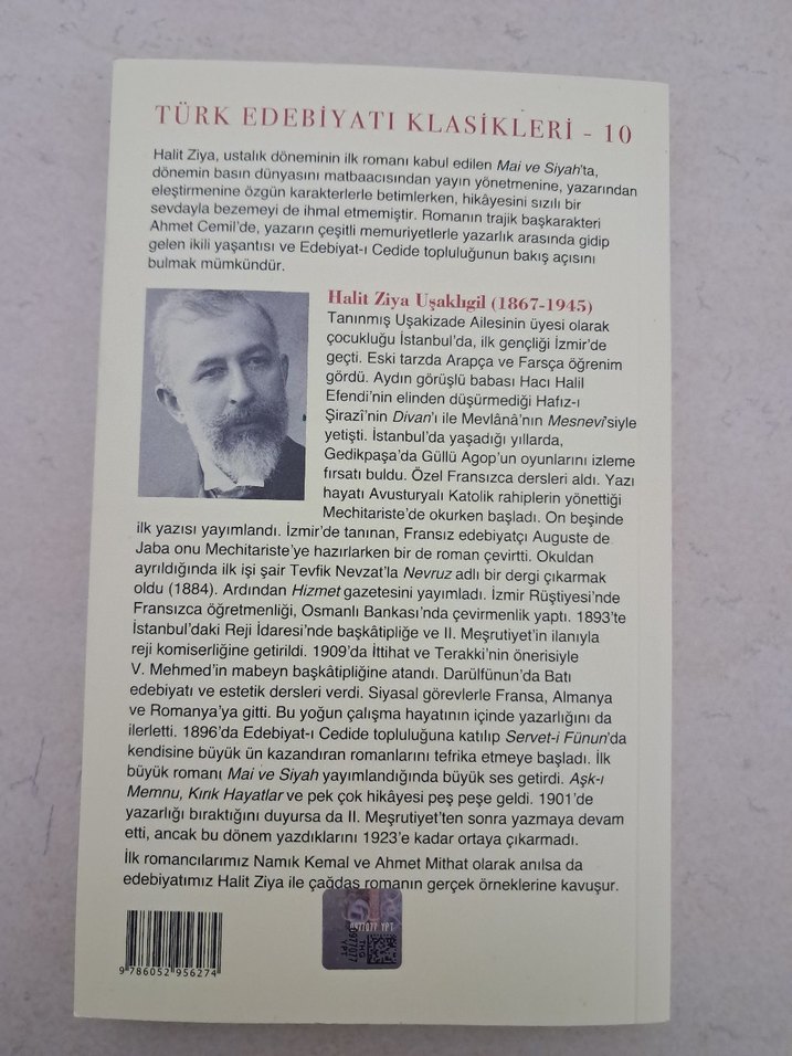 Halit Ziya Uşaklıgil - Mai ve Siyah - Görsel 2