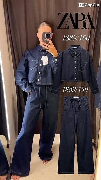 Zara Zara kot ceket- gömlek