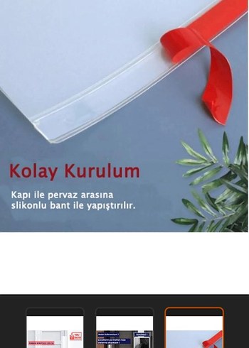 200 cm Parmak Koruyucu Bant - Görsel 3