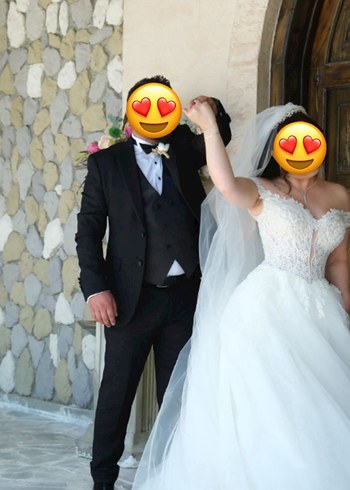 Gelinlik Modern Klasik Straplez A Kesim Gelinlik