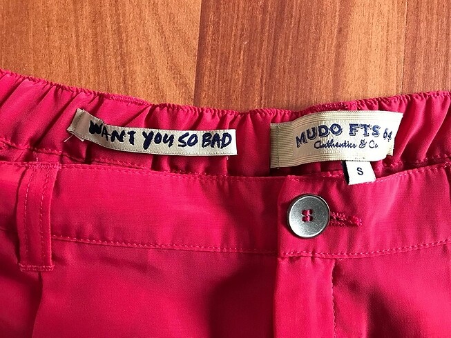 s Beden Mudo Fuşya Mini Şort