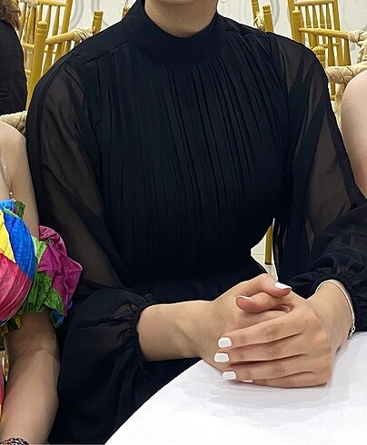 Zara Şifon elbise