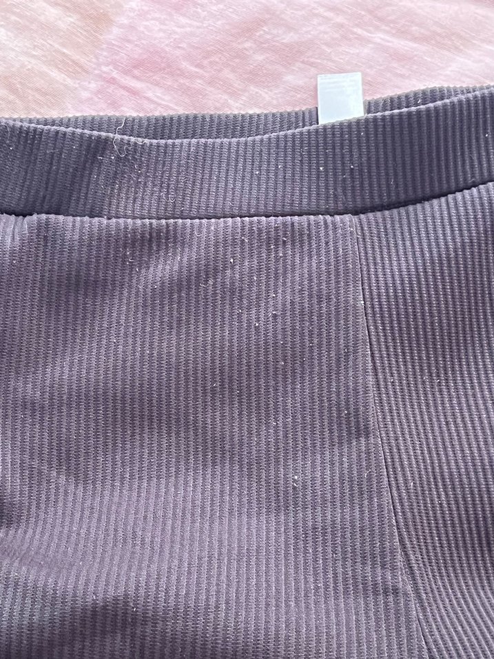 Kadın siyah Mini Fit Şort - Görsel 4