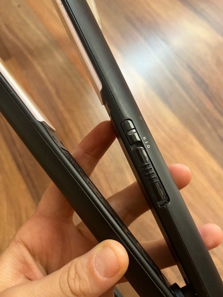 Parlak pembe Saç Düzleştirici - Görsel 3