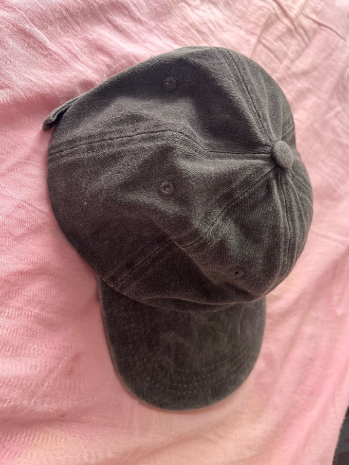 Yeşil Denim Kadın Şapka - Görsel 4