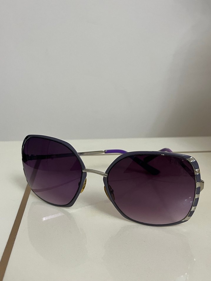 Şeffaf Çerçeveli Orijinal Dolce Gabbana Mor Kadın Güneş Gözlüğü - Görsel 4