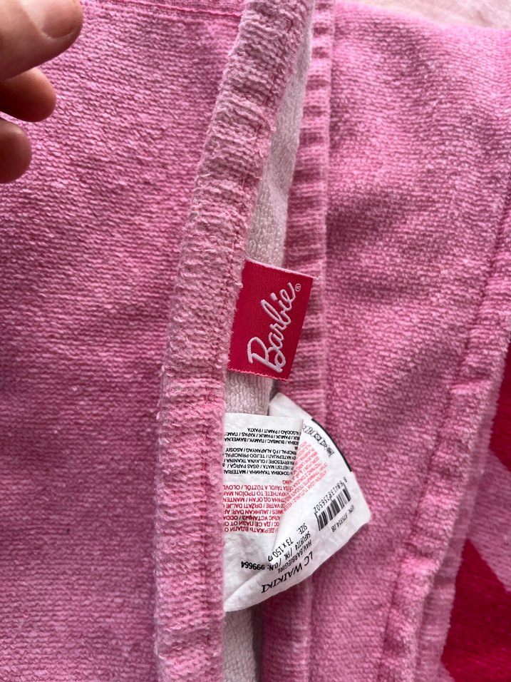 Pembe Baskılı Plaj Havlusu - Görsel 5