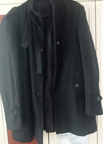 erkek süet kaşe kaban - Görsel 3