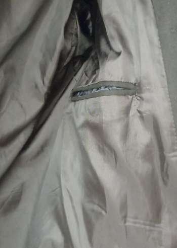 erkek süet kaşe kaban - Görsel 4