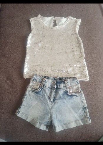 Kız Çocuk Çilek Desenli Fırfırlı Elbise - Görsel 2