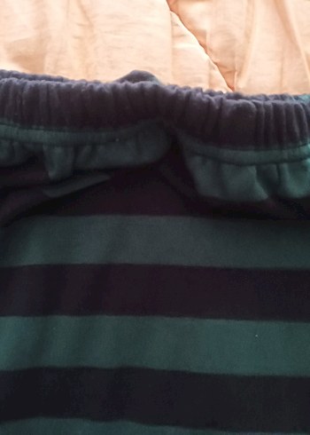 Çizgili Uzun Kadın Etek - Görsel 2