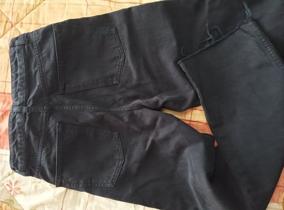 Kadın siyah Denim Normal Boy Jean - Görsel 3