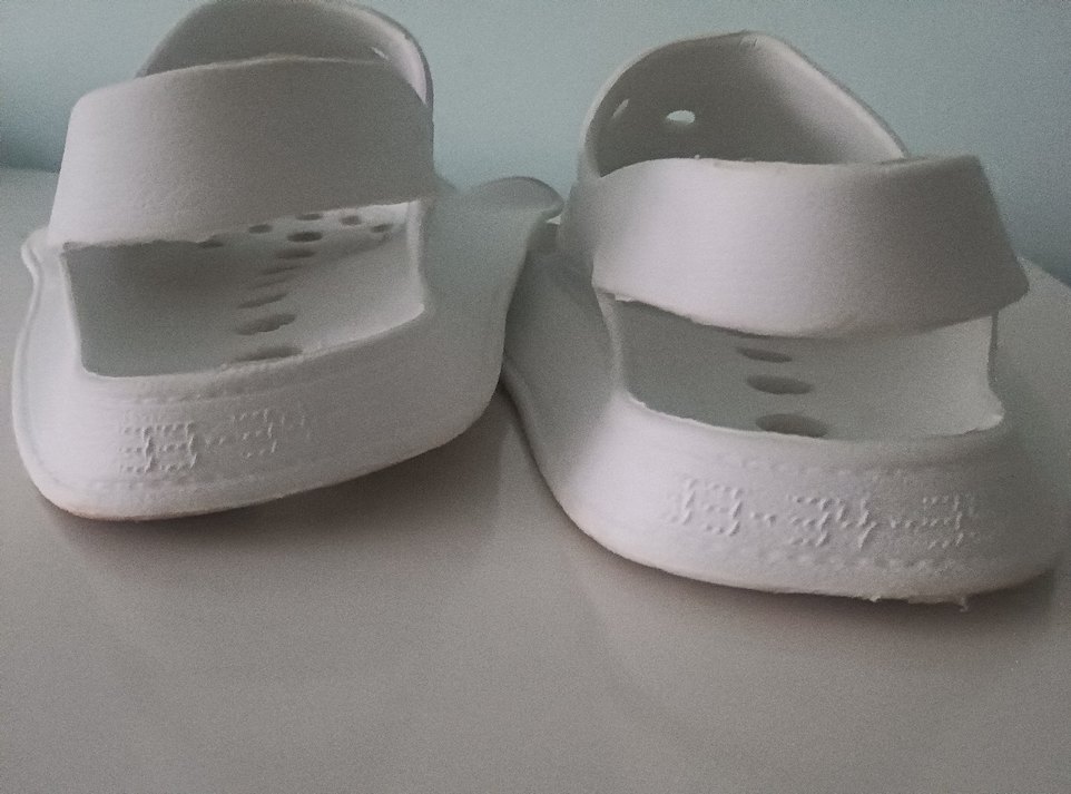 Erkek veya kız çocuk Beyaz Fırfırlı Su Ayakkabısı - Görsel 5