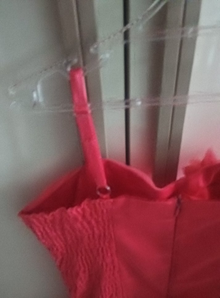 Pembe Fırfırlı Kız Çocuk Elbisesi - Görsel 3