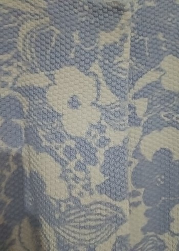 Bohem Mavi Triko Ceket - Görsel 7