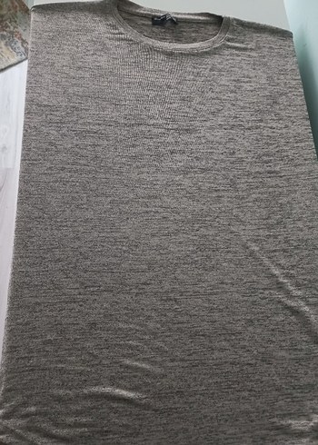 Gri Kadın Keten Düğmeli Salaş badi - Görsel 4