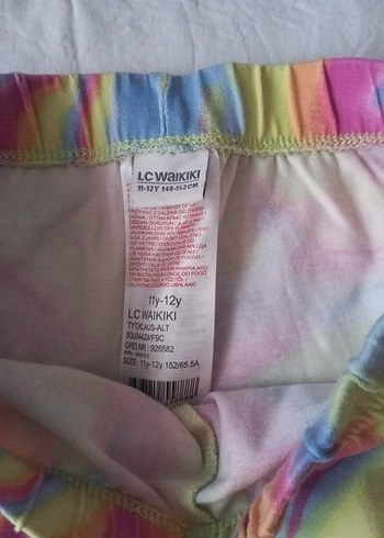 Bohem Renkli Batik Desenli İspanyol Paça Pantolon - Görsel 4