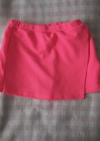 Pembe Mini şort Etek - Görsel 7