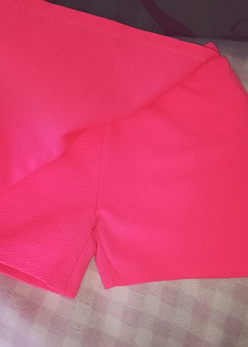 Pembe Mini şort Etek - Görsel 2