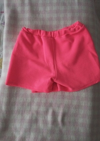 Pembe Mini şort Etek - Görsel 5