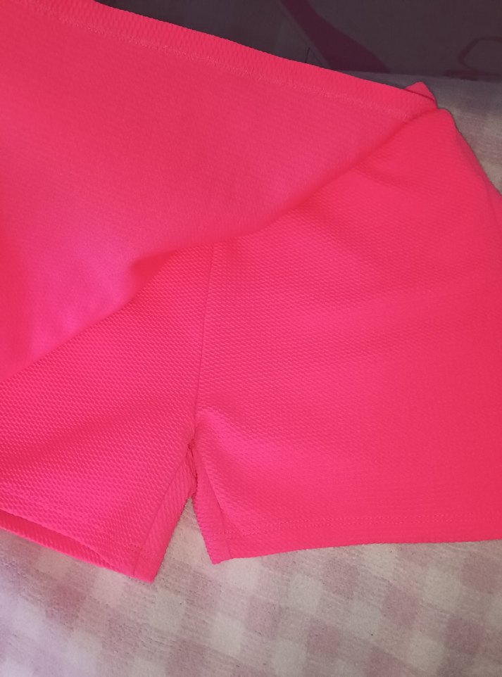 Pembe Mini şort Etek - Görsel 2