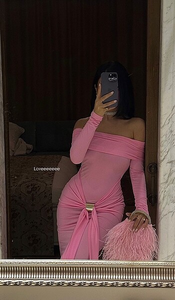 Eyyo pembe elbise