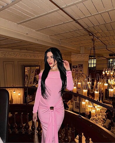 Zara Eyyo pembe elbise