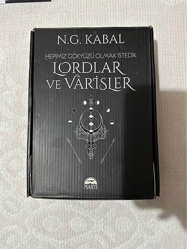 N.G. Kabal-Lordlar ve Varisler 1 ciltli kutulu set (IMZALI)