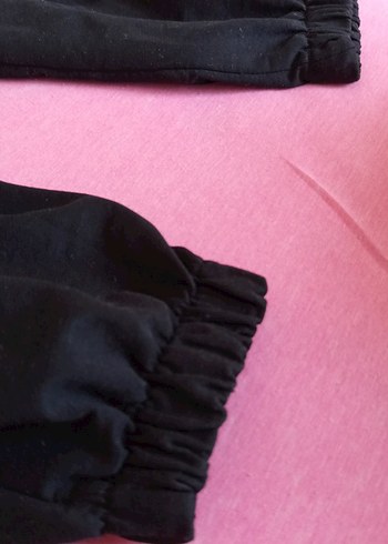 Kızlar için Siyah eşofman - Görsel 3