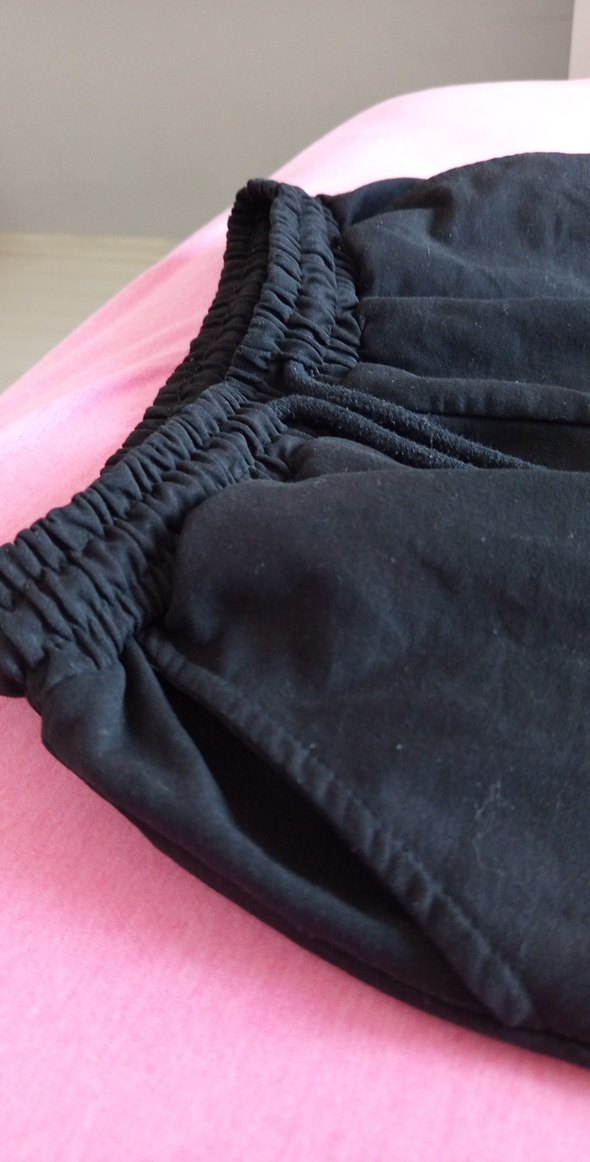 Kızlar için Siyah eşofman - Görsel 2