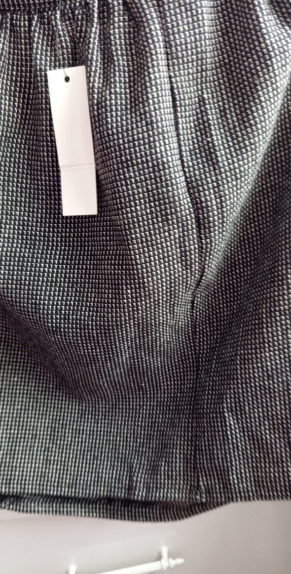 Düğmeli Gri Midi etek - Görsel 3