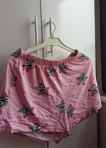 Pembe Yıldız Desenli pijama takımı - Görsel 3