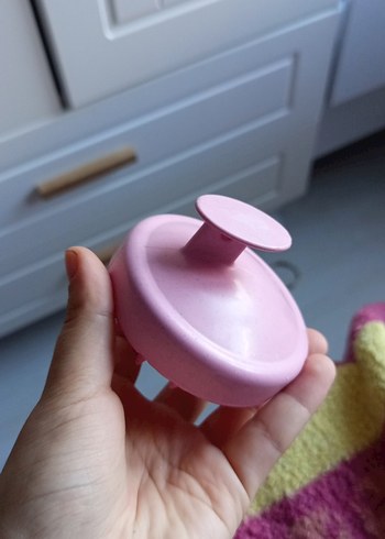 Pembe Saç Masaj Fırçası - Görsel 2