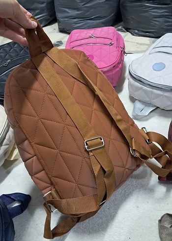 U.S Polo Assn. Fermuarlı Çok Renkli Kadın Sırt Çantası