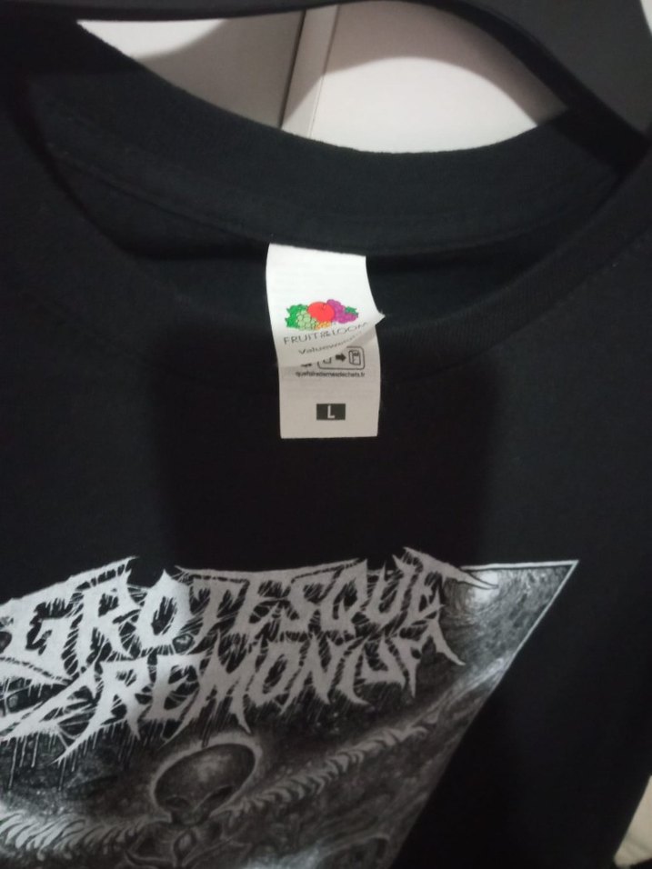 Grotesque Ceremonium orijinal metall tisort - Görsel 3