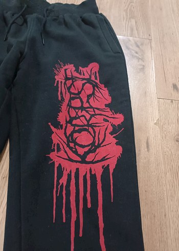 Siyah Baskılı orijinal Korpse grubu Eşofman - Görsel 2