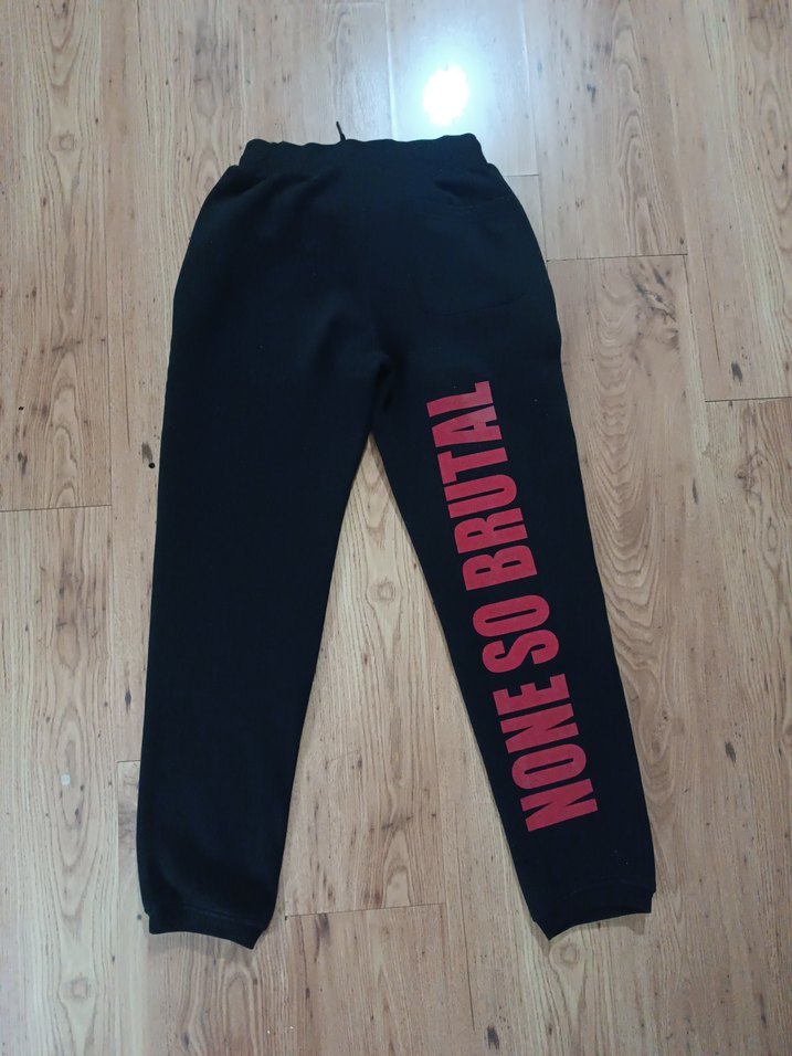 Siyah Baskılı orijinal Korpse grubu Eşofman - Görsel 3