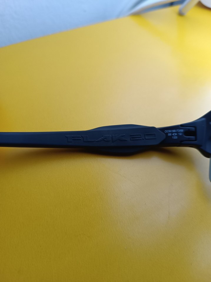 100% Orijinal Oakley flak 2.0 prizm road black lens gunes gozluk - Görsel 5