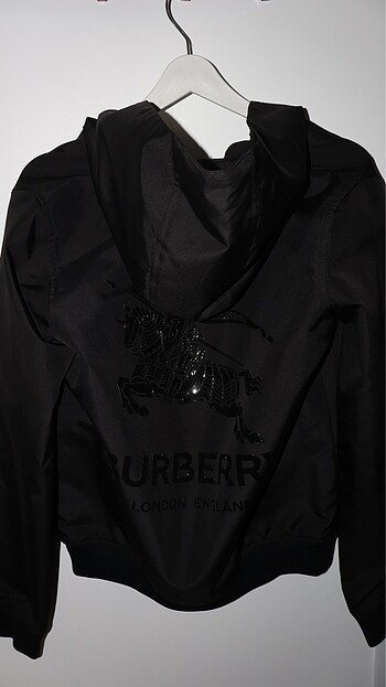 s Beden siyah Renk Burberry Yagmurluk