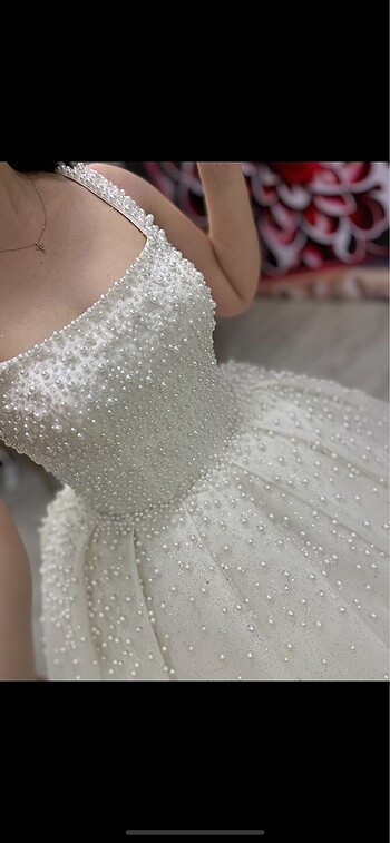 İncili Prenses Model Gelinlik
