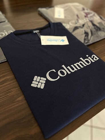 Columbia kaliteli penye kumaş Tişört
