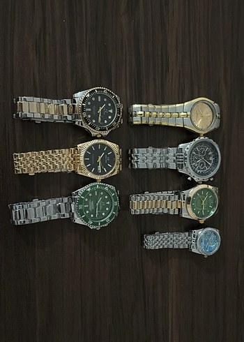 Klasik ve Çağdaş Erkek Saatleri Seti - Görsel 7