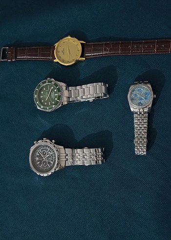 Klasik ve Çağdaş Erkek Saatleri Seti - Görsel 2