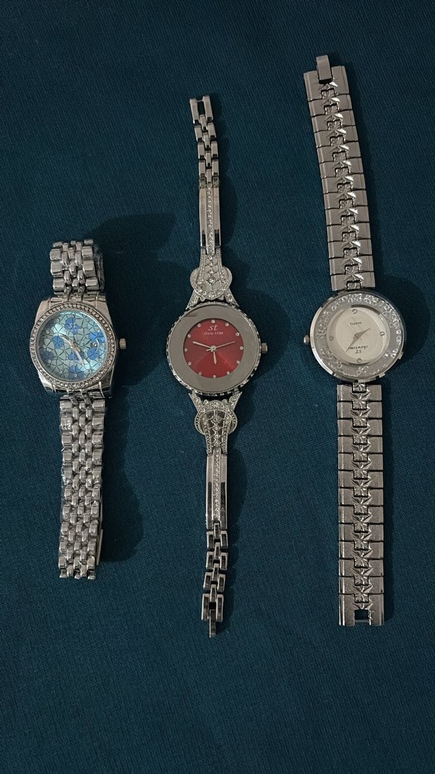 Klasik ve Çağdaş Erkek Saatleri Seti - Görsel 4