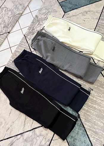 Fermuarlı Erkek Eşofman Altı - Görsel 2