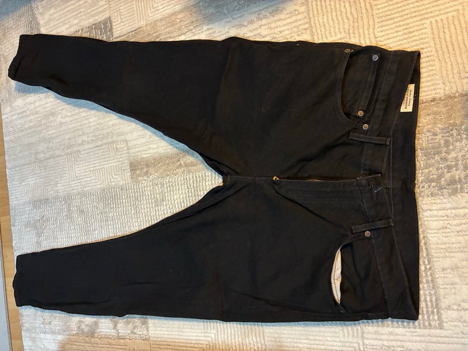 Levi Strauss & Co. Siyah Kot Pantolon — görsel 3/7