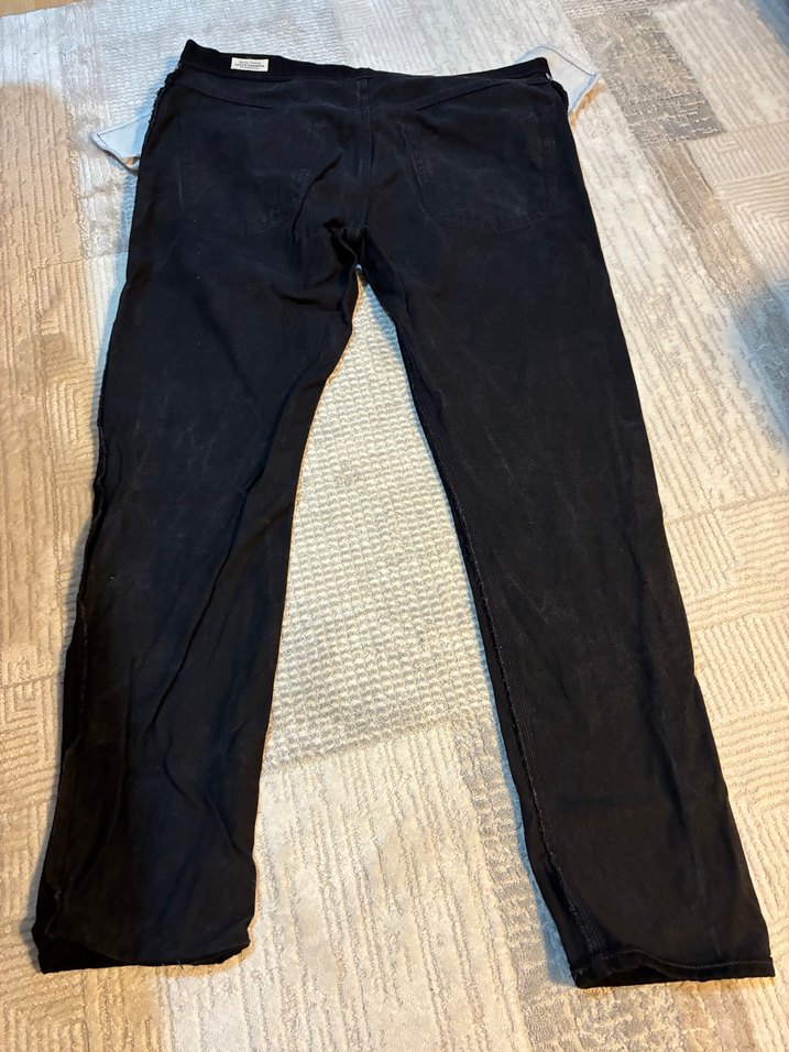Levi Strauss & Co. Siyah Kot Pantolon — görsel 6/7